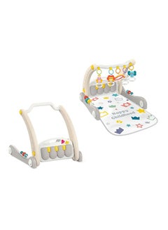 Buy Interactive Baby Play Gym with Hanging Toys, Soft Musical Mat for Early Learning, Sensory Development, Motor Skills, and Fun Activity for Newborns and Toddlers Safe & Durable Design in UAE