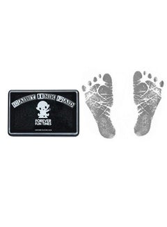 Buy Baby Hand And Footprint Kit By Forever Fun Times ; Get Hundreds Of Detailed Prints With One Baby Safe Ink Pad ; Easy To Clean And Works With Any Paper Or Card ; Clean And Safe (Small Black) in UAE