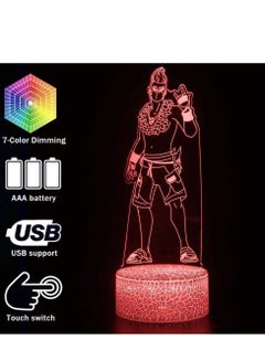 Buy Summer Driving Model 3D Magic Lantern Decoration Multicolor Night Light Perfect As A Gift in UAE