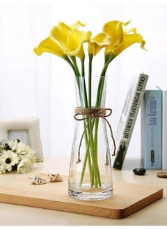 Buy 6-Piece Artificial Calla Lily Flower in UAE