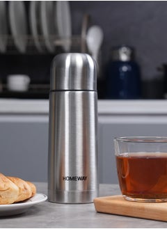 اشتري HOMEWAY 500ML Stainless Steel Vacuum Flask – Insulated Thermos for Hot & Cold Drinks في الامارات