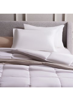 Buy Conscious Eucacel 2-Piece Pillow Case Set 50X75Cm - Bright White in UAE