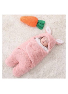 اشتري Baby Sleeping Bags Thicken Newborn Baby Wrap Blanket Winter Warm Newborn Envelope Soft Infant Sleeping Bag 0-9 Months في الامارات