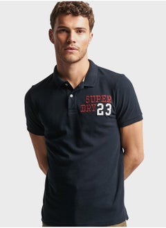 Buy Logo Printed Polo Shirt in UAE