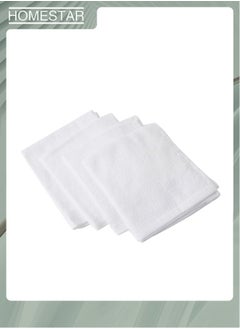 Buy 4PCS Cotton Washcloths Set, Face Towel Quick Drying Towel, Multipurpose Use as Bath Fitness, Bathroom, Shower, Sports, Yoga Towel in UAE