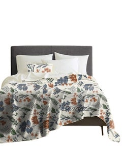 اشتري Snooze Printed Summer Coverlet -220*235 cm - Nature design في مصر