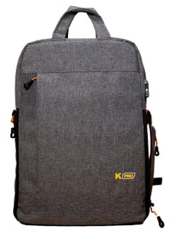 Buy KPro  Backbag Smart Bag "Dark Grey" in Egypt