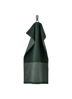 Buy Hand Towel Dark Green/Mélange 40X70 Cm in Saudi Arabia