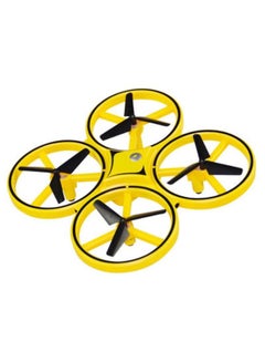 Buy RC Drone Mini Induction Four Aircraft Infrared Induction Hand Control Gift in UAE