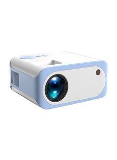 اشتري Home HD projector portable same-screen projector home theater side front projection trapezoidal correction projector في السعودية