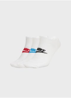 Buy 3 Pack NSW Essential No Show Socks in UAE