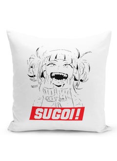 اشتري My hero Academia Throw Pillow My Hero Academia Couch Cushion Anime Style Comic Accent Pillow Sugoi So Good Himiko Toga-Anime Character Fan في الامارات