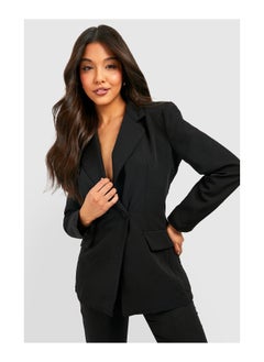 اشتري Plunge Tailored Fitted Blazer في الامارات