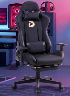 اشتري Gaming Chair,Office Chair,Computer Chair,Ergonomic Gaming Chair,Office Chairs for Adults Gamer Chair with Headrest and Lumbar Support Adjustable Office Chair Gaming Chair with Footrest في الامارات