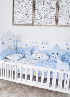 اشتري Pack Of 7 Pieces Children's Bedspread With Partitions في السعودية