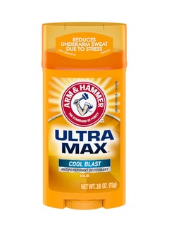 Buy Arm & Hammer Ultra Max Cool Blast Anti-Perspirant And Deodorant Stick 73G in Egypt