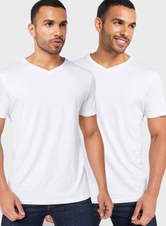 Buy 3 Pack Assorted Crew Neck T-Shirt in Saudi Arabia