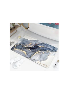 Buy Bath Mat Super Absorbent Quick Drying Non Slip Bathroom Rug in Egypt