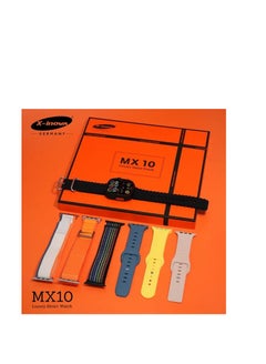 Buy MX10 - Luxury Smart Watch 7 WatchBands - Black in Egypt