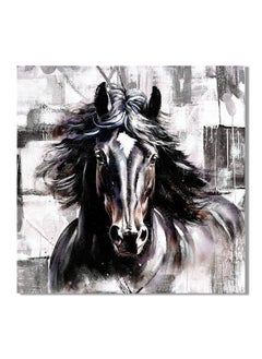 اشتري Rabat Equine Horse Canvas Wall Art Majestic Horse Inspired Artwork Wall Decoration Arts For Bedroom Living Room Home Office Adds Elegance And Dynamic Style 80X80X3Cm في الامارات