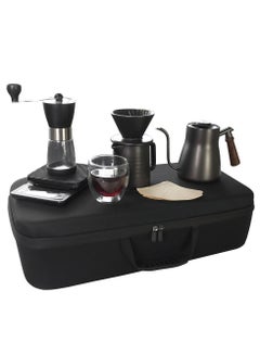 اشتري Portable Pour Over Drip Coffee Set Manual V60 Filter Coffee Sever with Travel Bag في الامارات
