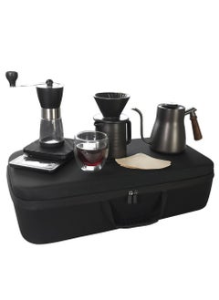 اشتري Portable Pour Over Drip Coffee Set Manual V60 Filter Coffee Sever with Travel Bag في الامارات