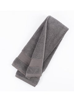 Buy Serra Hand Towel, Graphite - 600 GSM, 50x90 cm in UAE