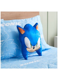 Buy Sonic the Hedgehog Shaped Cushion 40 cm in UAE