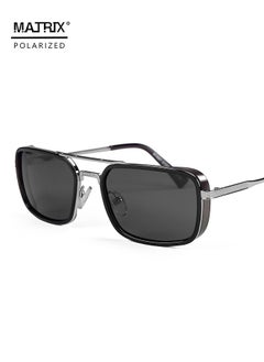 Buy MATRIX high-end fashion sunglasses polarized anti-UV aviator glasses suitable for driving and fishing in UAE