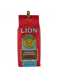 Buy Lion Coffee, Premium Gold Roast, 10% Kona Coffee Blend, Ground, 7 Ounce Bag in UAE