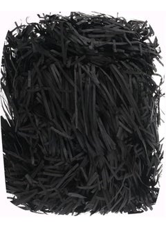 Buy Black Shredded Paper Filler Gift Box Packing And Basket Filling in UAE