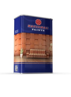 Buy National Paints Wood Stain TEAK N-017 (1L) Premium Fast Drying in UAE