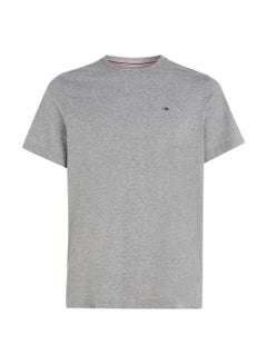 Buy Men's Regular Fit Crew T-Shirt, Grey in UAE