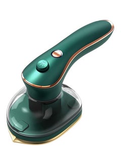 اشتري Mini Iron for Clothes, Portable Travel Iron Support Dry Wet Ironing, Steam Iron Handheld Ironing Machine (Dark Green) في السعودية