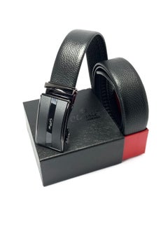 Buy Classic Milano Genuine Leather Belt Autolock ALTHQ-3705-10 (Black) by Milano Leather in UAE