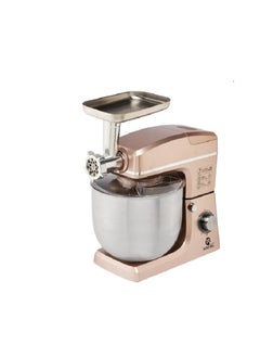 Buy 2X1 Stand Mixer&Meat Mincer1500W/7L/2Years Warranty (Rose Gold) in Egypt