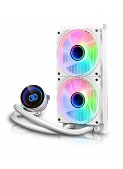 اشتري Highend EVEREST 240 RGB Liquid Replacement CPU Cooler White في السعودية