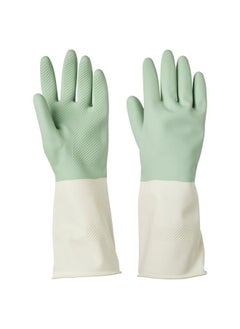 Buy Cleaning Gloves, Green, S in Saudi Arabia