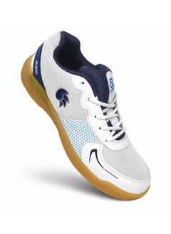 Buy Akido Badminton Shoes(White, 2 UK) Non-Marking |Volleyball| Squash in Saudi Arabia