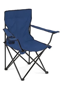 Buy ECVV Outdoor Folding Chair with Armrest Camping Fishing Seat Portable Beach Camping Picnic Beach Outdoor Portable Camping Chair in UAE