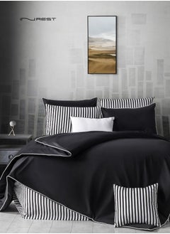 Buy Zen Single Duvet Set (Without Filling) 100% Cotton 5 Pieces in Saudi Arabia