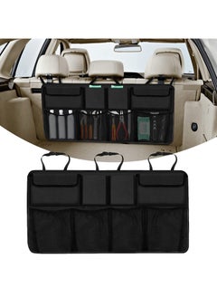 Buy Suv Trunk Organizer Back Seat Hanging Organizer Oxford Cloth Foldable Wear-Resistant and Waterproof With 8 Storage Bag Very Good Car Accessories in UAE