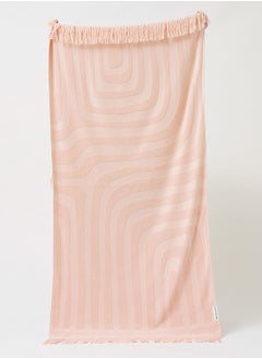 Buy Luxe Salmon Beach Towel in UAE