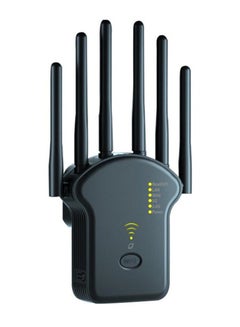 Buy Wireless Repeater Wifi Signal Amplifier Dual Band Extender Home Router Booster in Saudi Arabia
