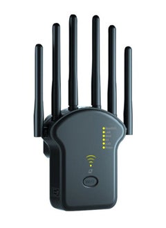 Buy Wireless Repeater Wifi Signal Amplifier Dual Band Extender Home Router Booster in Saudi Arabia