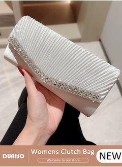 Buy Womens Clutch Bag, Sparkly Evening Clutch Purse, Champagne Shoulder Bag with Removable Chain, Crossbody Envelope Bag for Formal Dress Bride Wedding Prom Party in Saudi Arabia