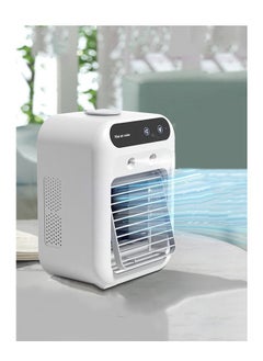 Buy Mini Desktop Air Cooler Office Refrigeration Humidification Fan Leafless Spray Cooling Machine Usb Air Conditioning Fan in Saudi Arabia