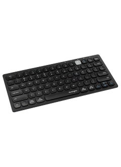 Buy Wireless Mini Keyboard via Bluetooth or USB 3.0, Compact QWERTY IT Multi-Device and Dual Wireless, Compatible with Windows, Mac, iOS and Chrome OS Arabic in UAE