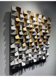 اشتري Gold And Silver Acoustic Panel By Woodeometry في مصر