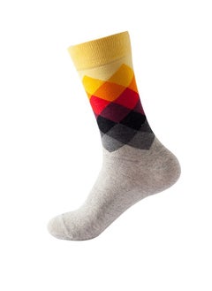 Buy Unisex Absorb Sweat and Deodorize Socks 3 Pairs High Quality Socks One Size Fits All in UAE